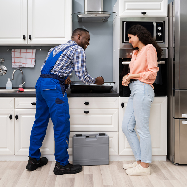 can you provide an estimate for cooktop repair before beginning any work in Galt California